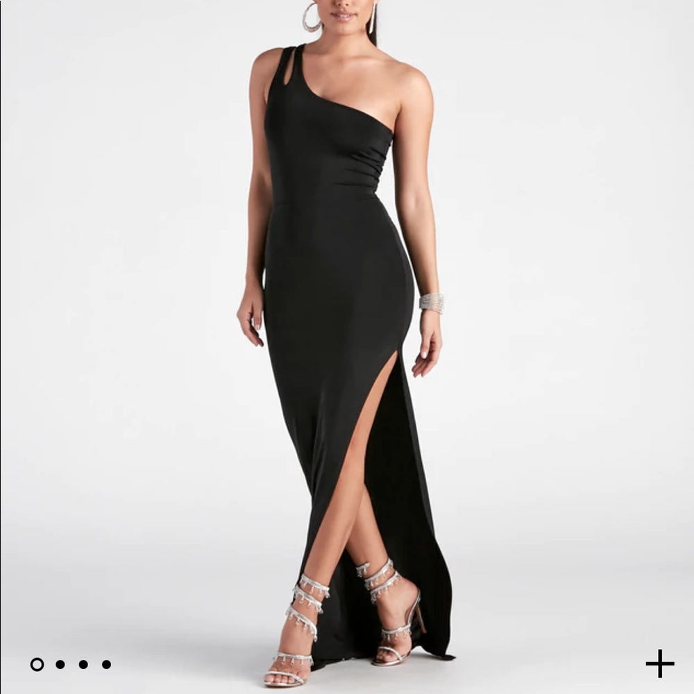 Black formal dress